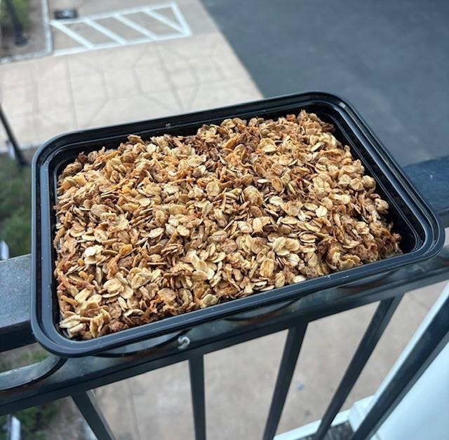 This granola is the highlight of most of my mornings — whether I use it to top Greek yogurt bowls or just snack on it à la carte