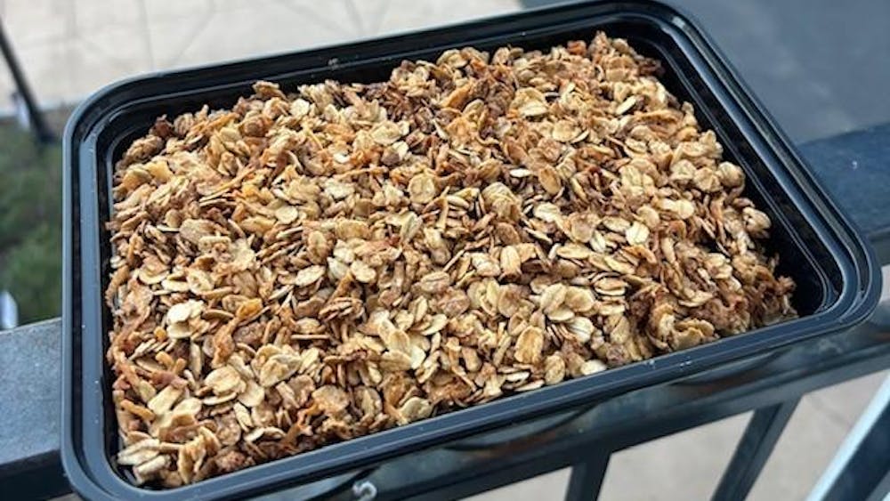 This granola is the highlight of most of my mornings — whether I use it to top Greek yogurt bowls or just snack on it à la carte