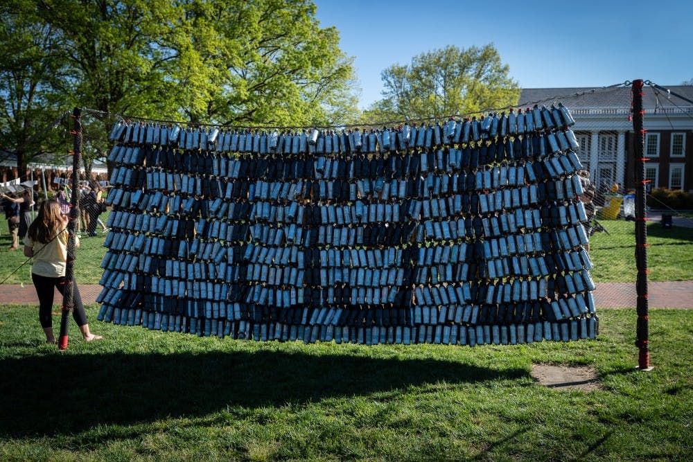 <p>Dr. Deborah Lawrence, her students and the Write Climate, Right Climate organization worked with Charlottesville artist Amanda Nelsen to create &nbsp;public art calling for action on climate change.</p>