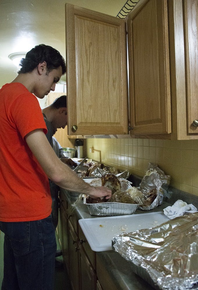 This past weekend, the IRC hosted its annual Thanksgiving meal for residents,&nbsp;which featured foods ranging from tradition American dishes to creole-spiced mac and cheese.