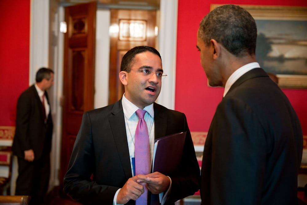 <p>Raghavan currently serves as the chief of staff for Congresswoman Pramila Jayapal, D-Wash., and was the former associate director of public engagement under the Obama administration.</p>