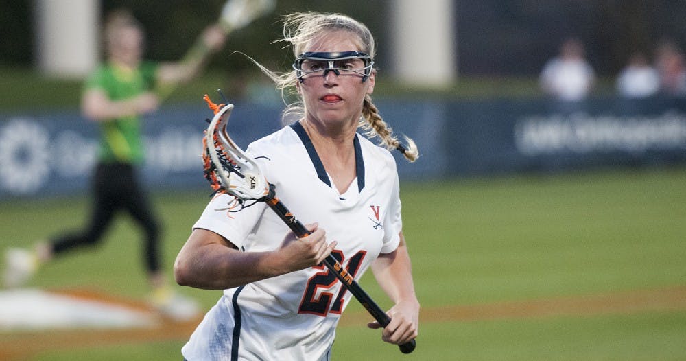 Senior attacker Besser&nbsp;Dyson had two goals in Virginia's 6-5 win over Virginia Tech.&nbsp;