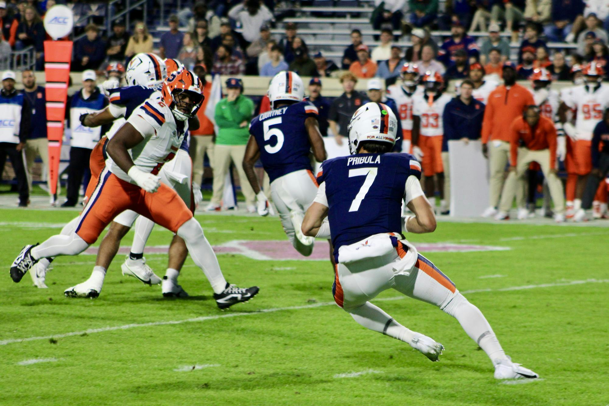 The offense — which disappeared and then reappeared out of nowhere late in the game — will have to find more consistency in the future.