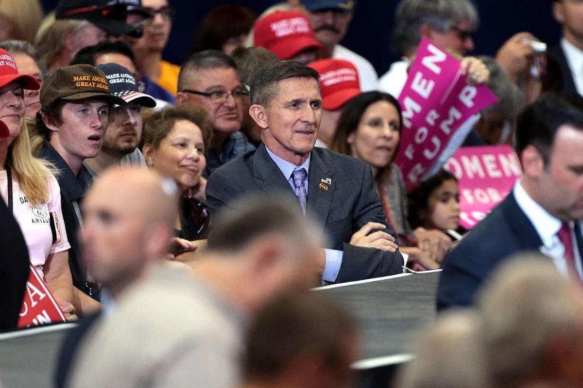 From Nov. 2016 to Jan. 2017, Flynn had an influential role in President-elect Trump’s transition team and later briefly served as National Security Advisor. 