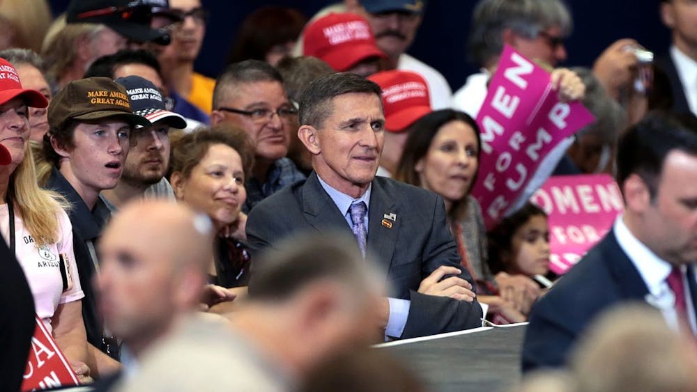From Nov. 2016 to Jan. 2017, Flynn had an influential role in President-elect Trump’s transition team and later briefly served as National Security Advisor. 