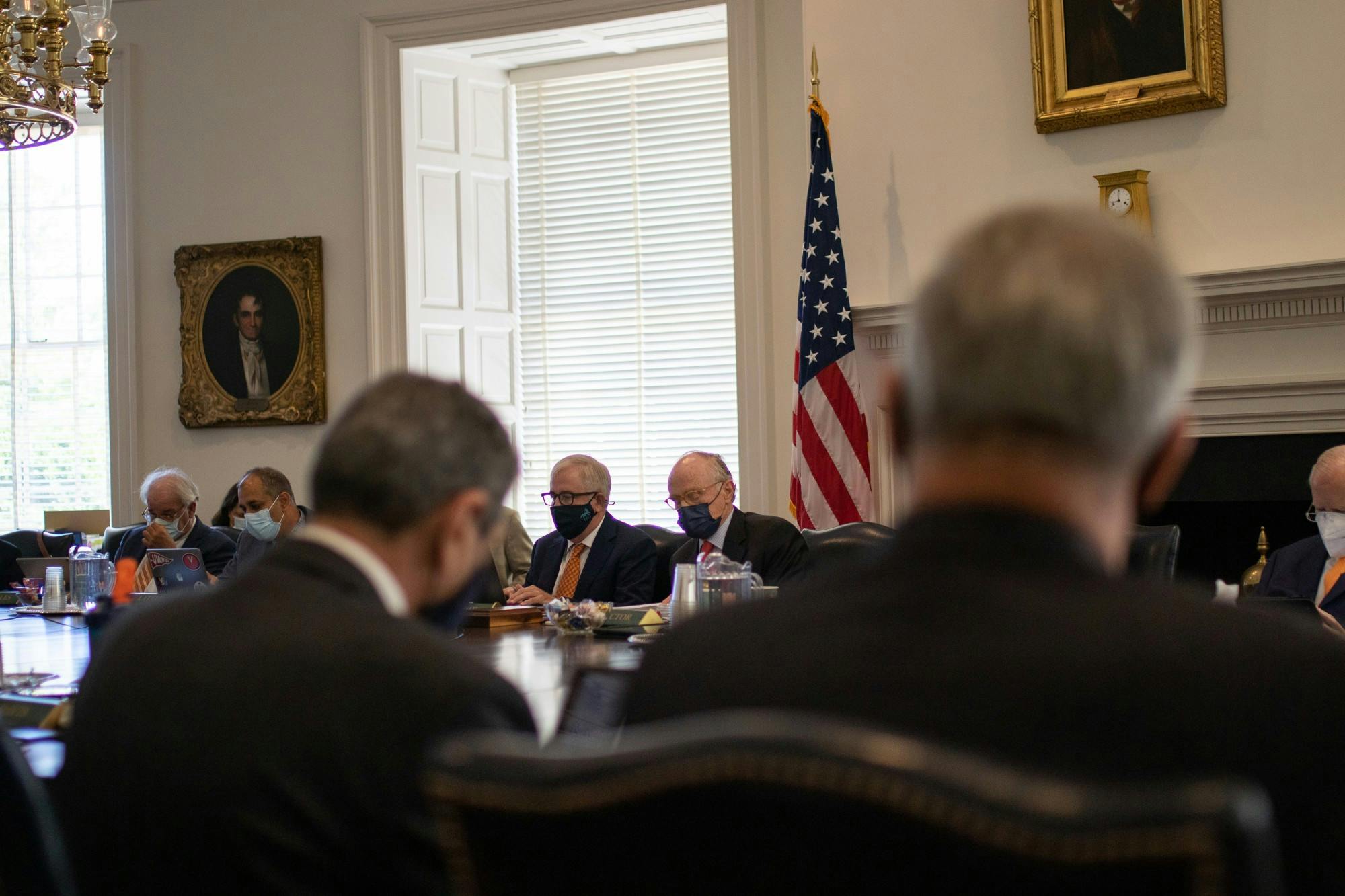 The Board additionally voted to authorize the transfer of land bequeathed by Shirley McIvor from the University to the University of Virginia Foundation.&nbsp;