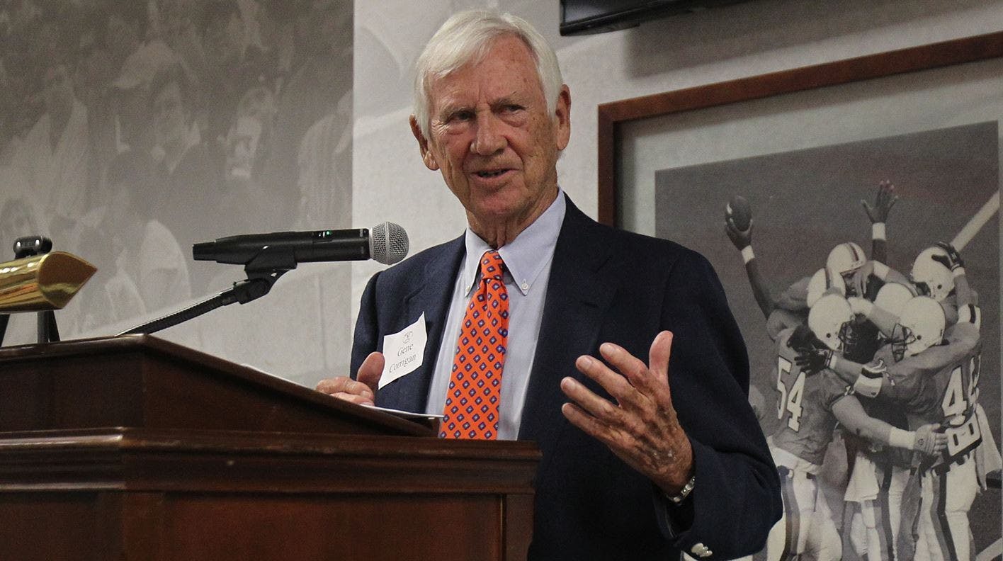 Gene Corrigan was a pioneer in collegiate athletics and served prominent roles in numerous organizations.