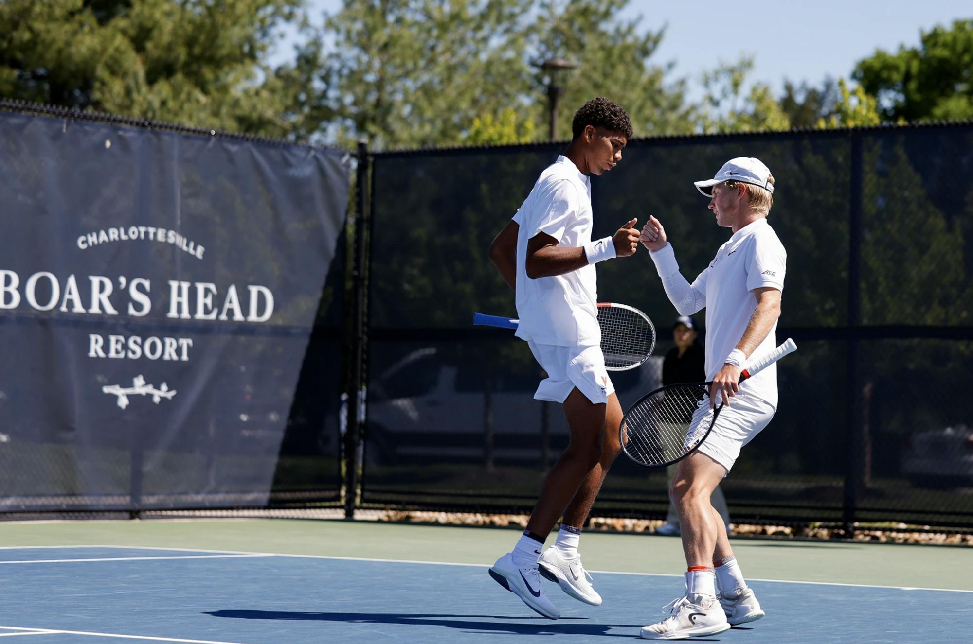 The Cavaliers will face No. 5 Michael Zheng and Columbia tomorrow at 5 p.m.