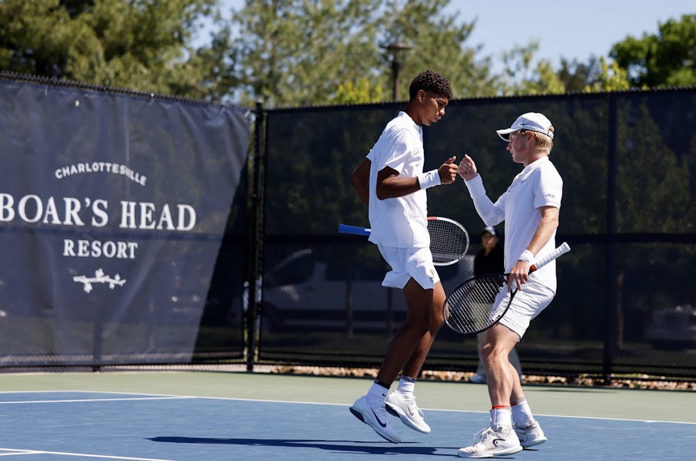 <p>The Cavaliers will face No. 5 Michael Zheng and Columbia tomorrow at 5 p.m.</p>