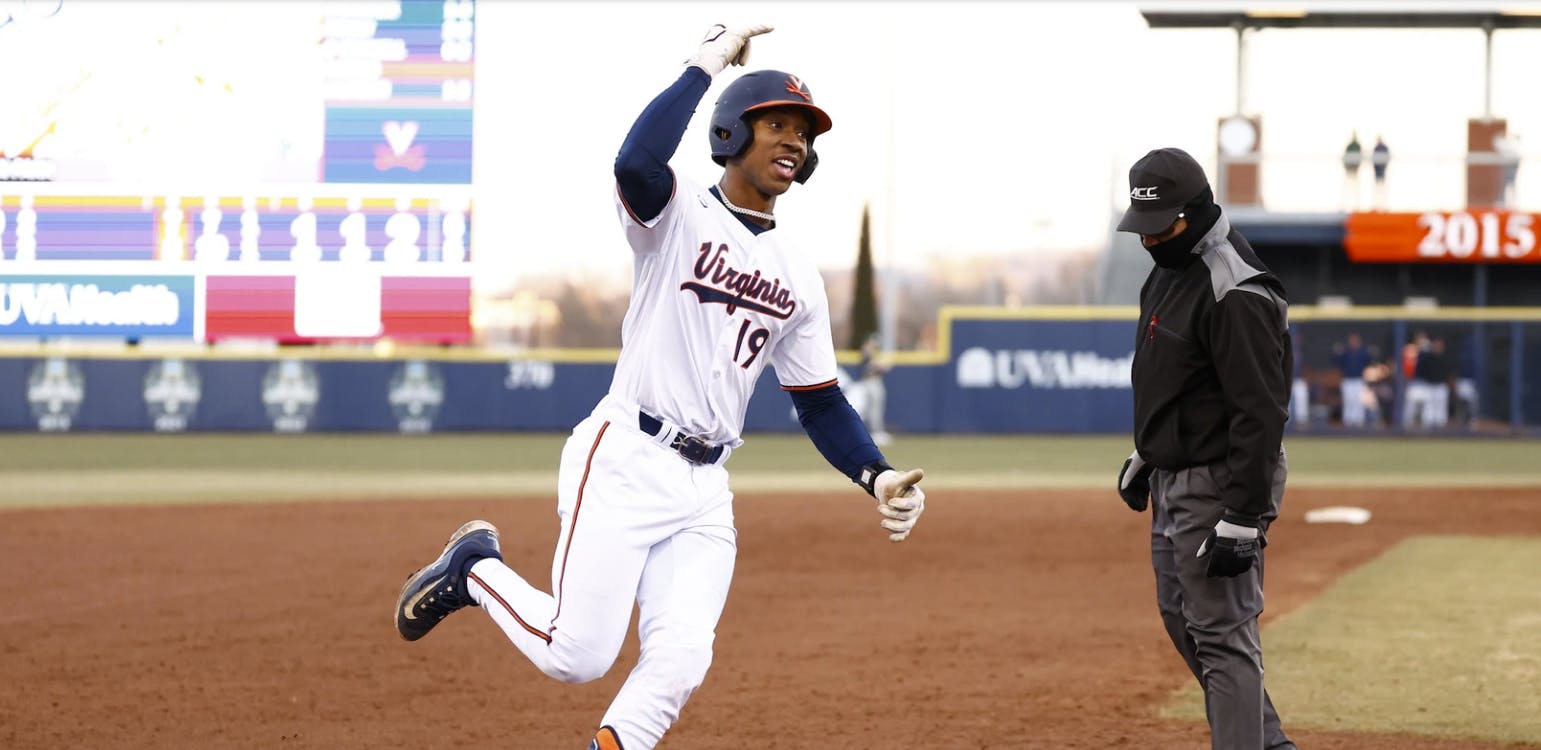 Virginia's bats exploded in the sixth inning en route to a resounding win in the season opener.
