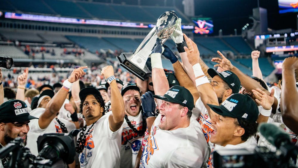 Virginia's season ends with a celebration.