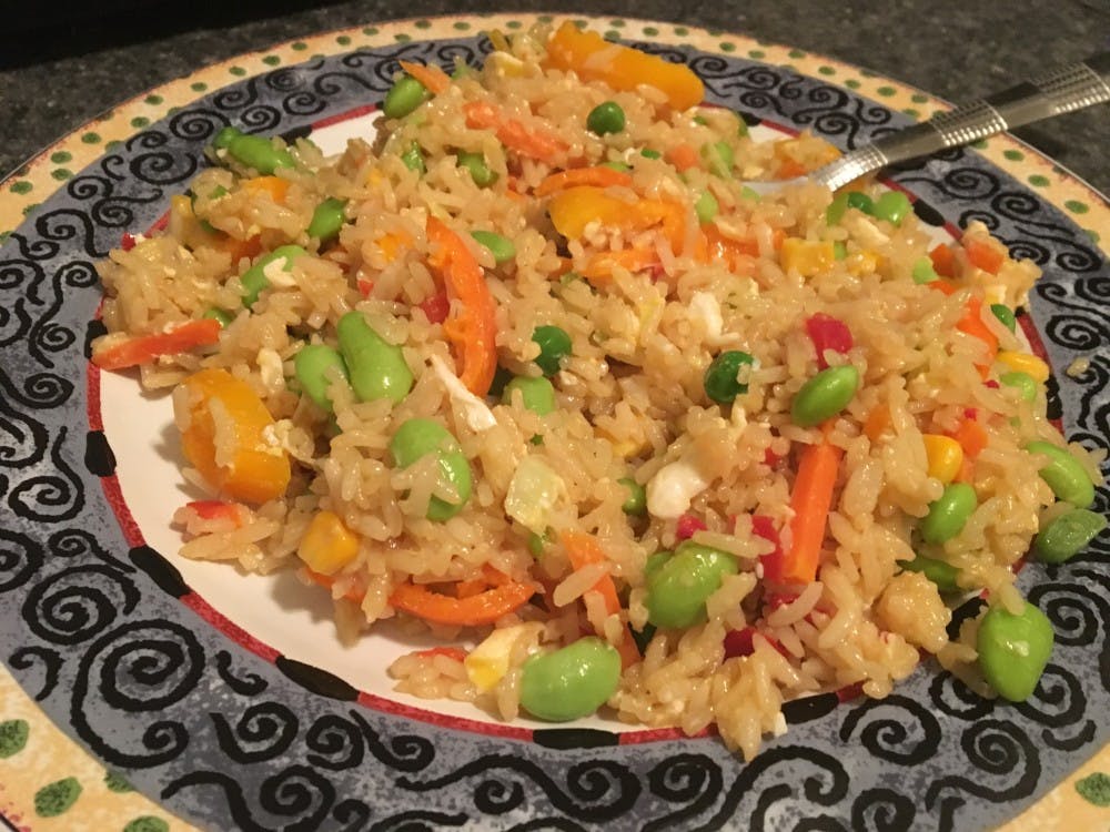 Trader Joe's provides all the necessary ingredients for this dish.