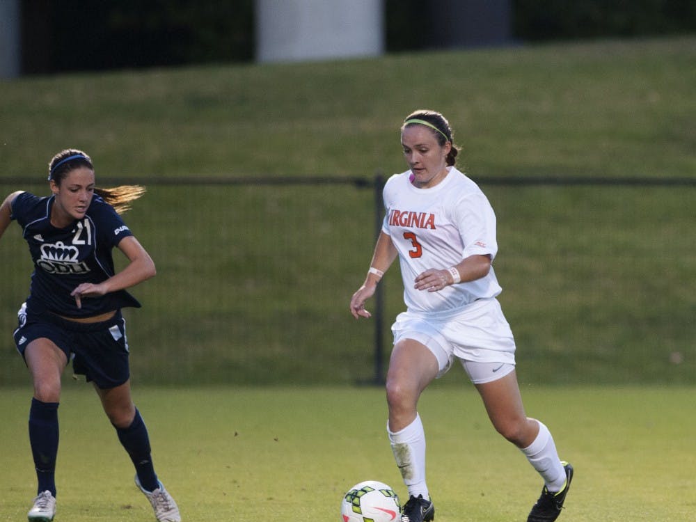 Freshman defender Morgan Reid scored her first career goal in the eighth minute of Wednesday night's contest against Old Dominion, finding the net from just inside midfield.