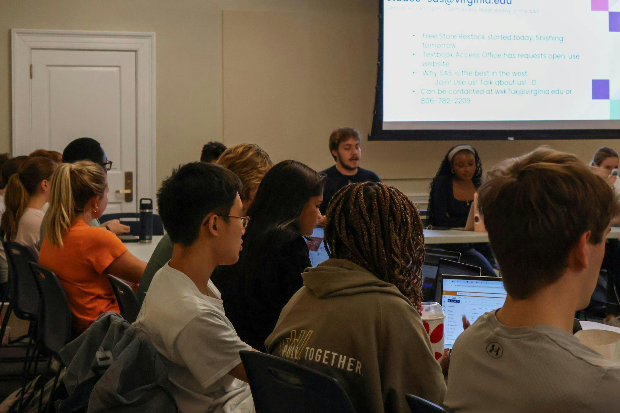 The Council also discussed an upcoming visit from former U.S. Rep. Abigail Spanberger.