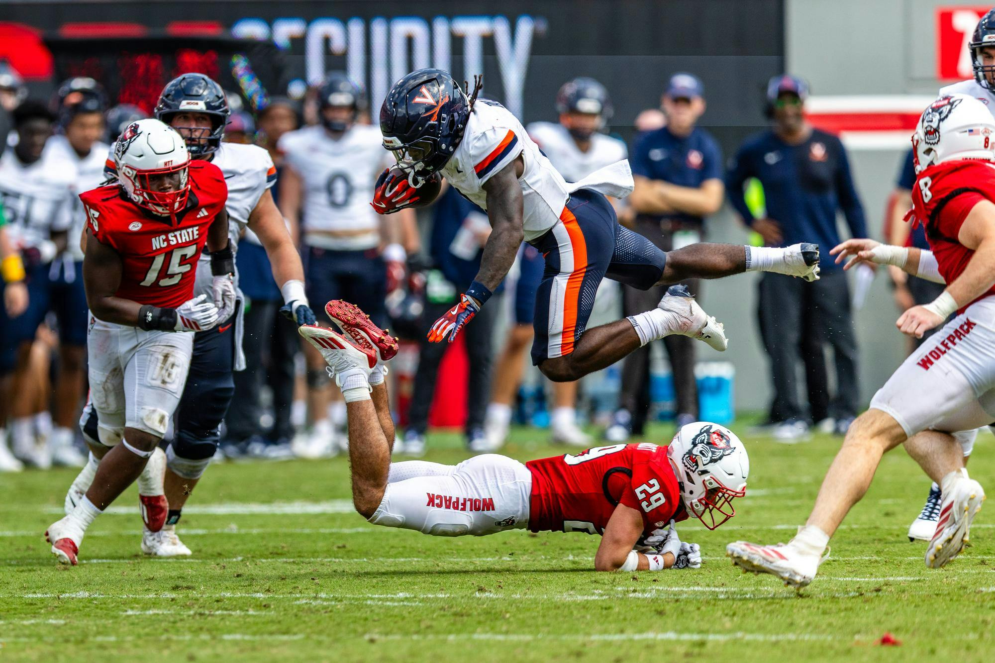 Virginia and NC State will clash internationally.