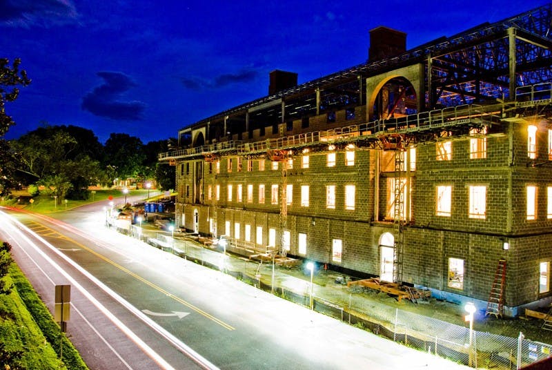 Curry school under construction