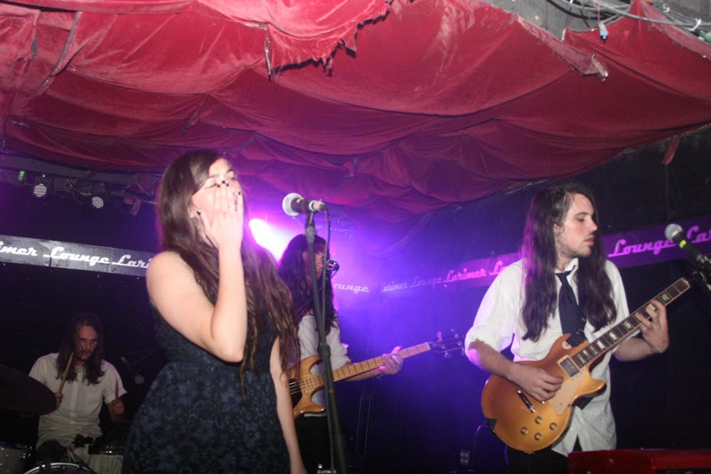 <p>"Host" is the songwriting debut of Madeline Follin, one half of the duo including her and Brian Oblivion that make up Cults.&nbsp;</p>