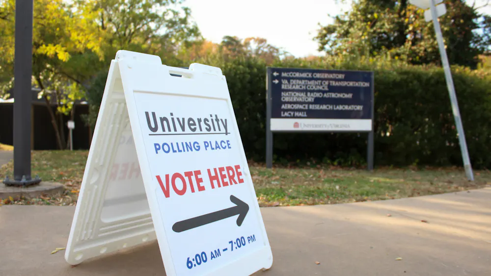 Polling places open at 6 a.m. and close at 7 p.m. in Virginia.