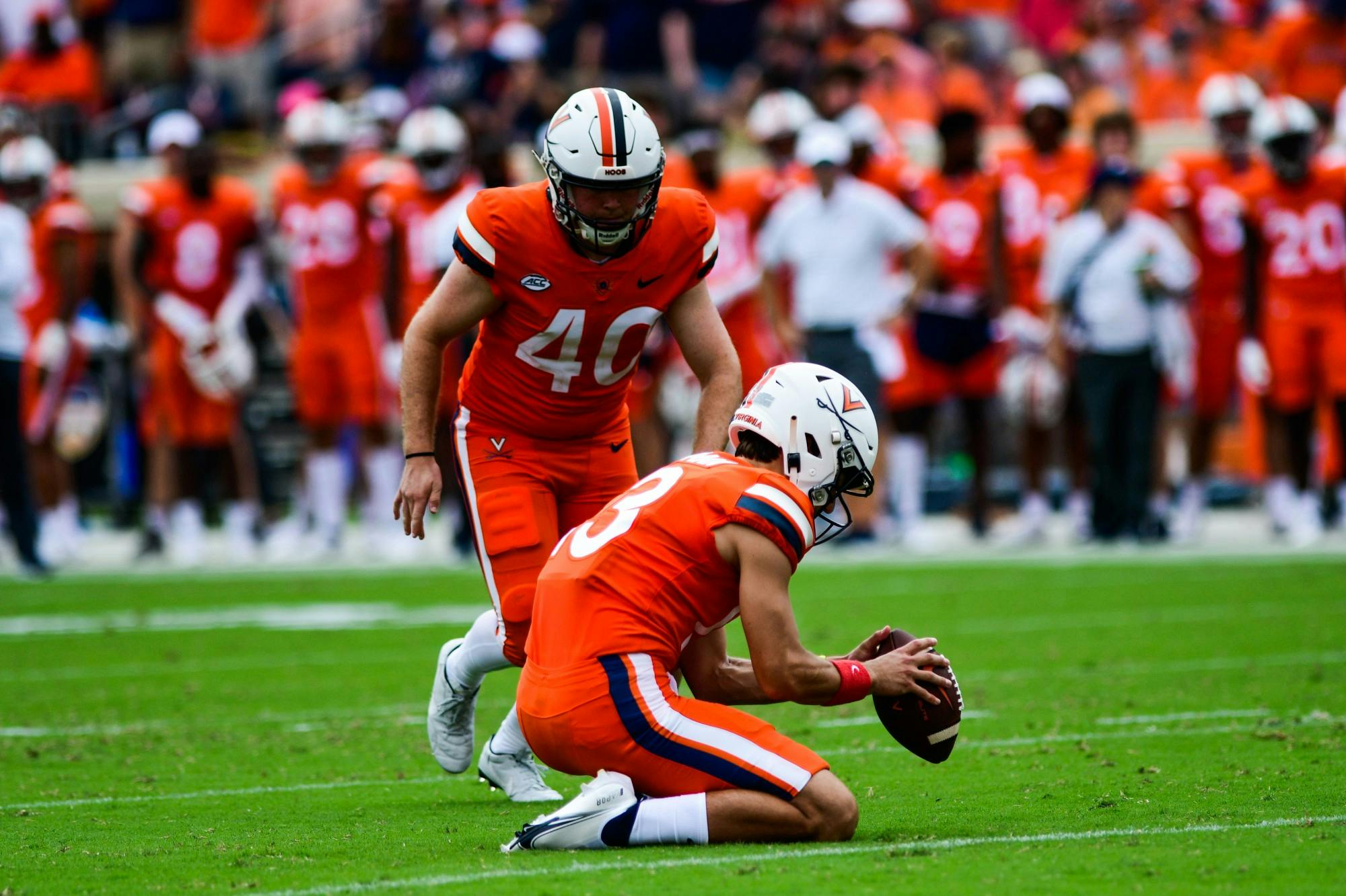 After earning a scholarship, Farrell is not letting his foot off the gas, as he's set on improving his already impressive numbers from last season.