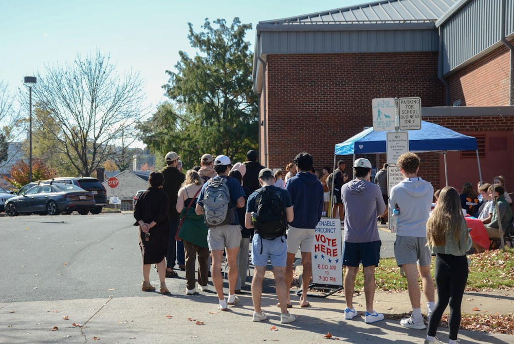 <p>For many students, this election marked the first time they could vote in the presidential race, and for some it was their first time voting at all.</p>