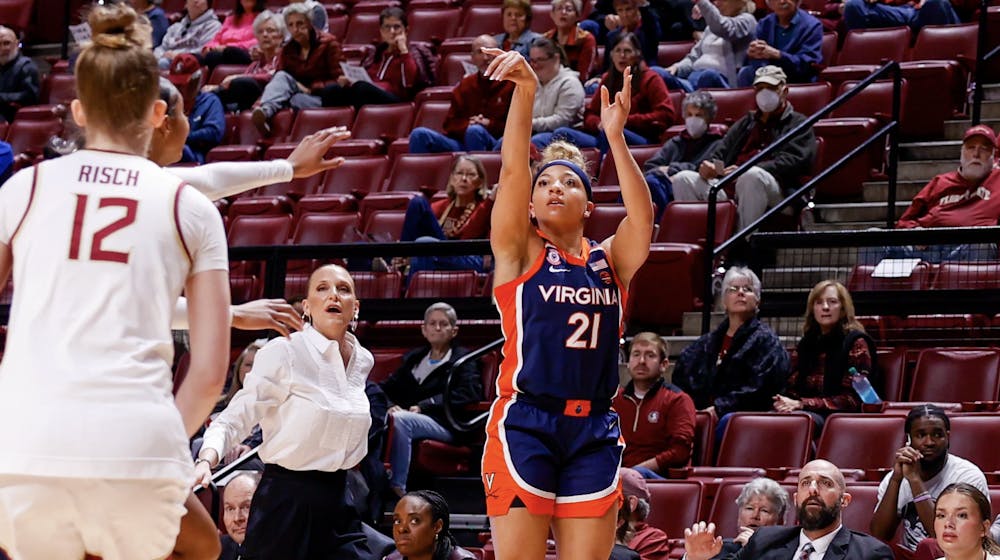 <p>Junior guard Kymora Johnson led the team to a narrow victory with 50 minutes on the court.</p>