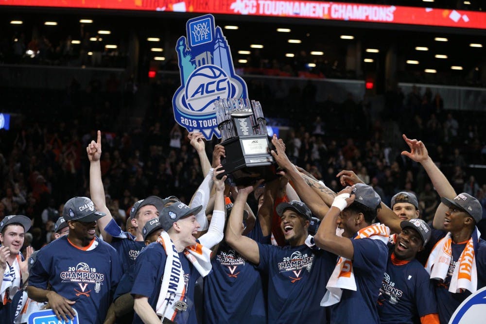<p>The Cavaliers will attempt to win the ACC Tournament for the second consecutive year.</p>