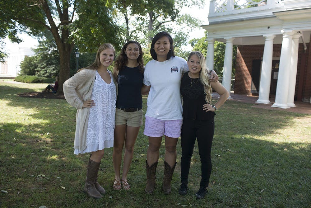 Third-year College student Olivia Lancy, third-year College student Ilana Brody, fourth-year College student Khanhe Le and second-year College student Emily Horn have started a chapter of NAMI, the National Alliance on Mental Illnesses, at the University.
