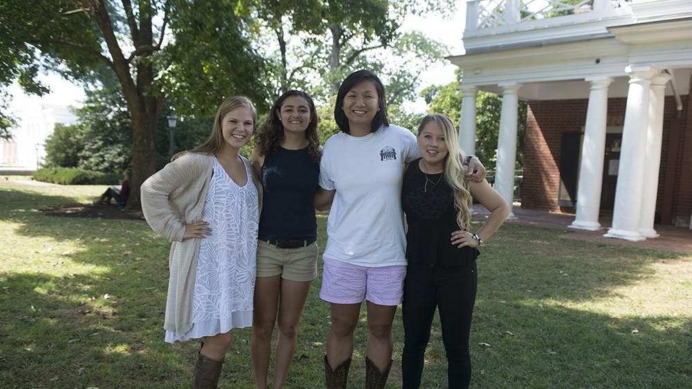 Third-year College student Olivia Lancy, third-year College student Ilana Brody, fourth-year College student Khanhe Le and second-year College student Emily Horn have started a chapter of NAMI, the National Alliance on Mental Illnesses, at the University.
