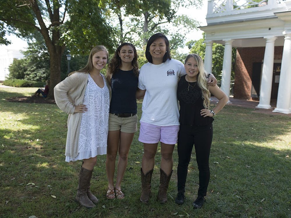 Third-year College student Olivia Lancy, third-year College student Ilana Brody, fourth-year College student Khanhe Le and second-year College student Emily Horn have started a chapter of NAMI, the National Alliance on Mental Illnesses, at the University.