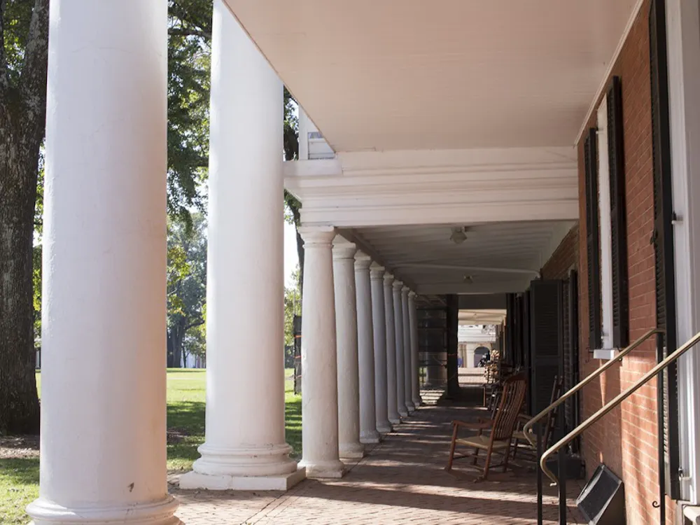 Living in a Lawn room is an honor reserved for students with a record of “unselfish service to the University and Charlottesville/Albemarle County communities, and achievement in their respective fields of activity and academics." 