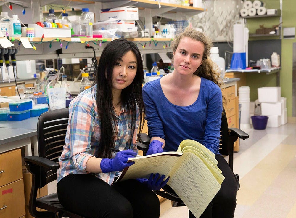 <p>This year, second-year Engineering student Ana Untaroiu and second-year College student Lucy Jin won the awards and will receive $21,000 in stipend and travel for two summers and one academic year.</p>
