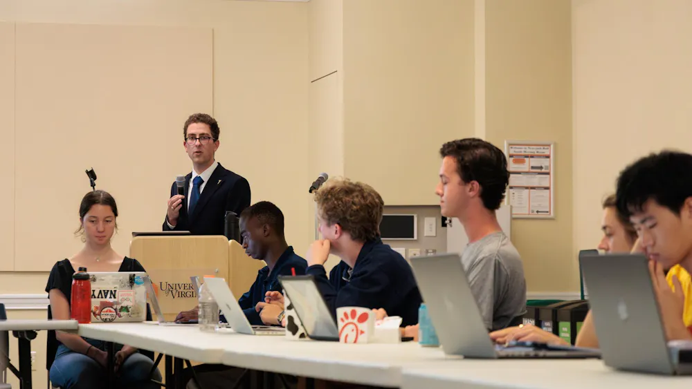 Student Council general body meeting, photographed Sept. 1, 2026