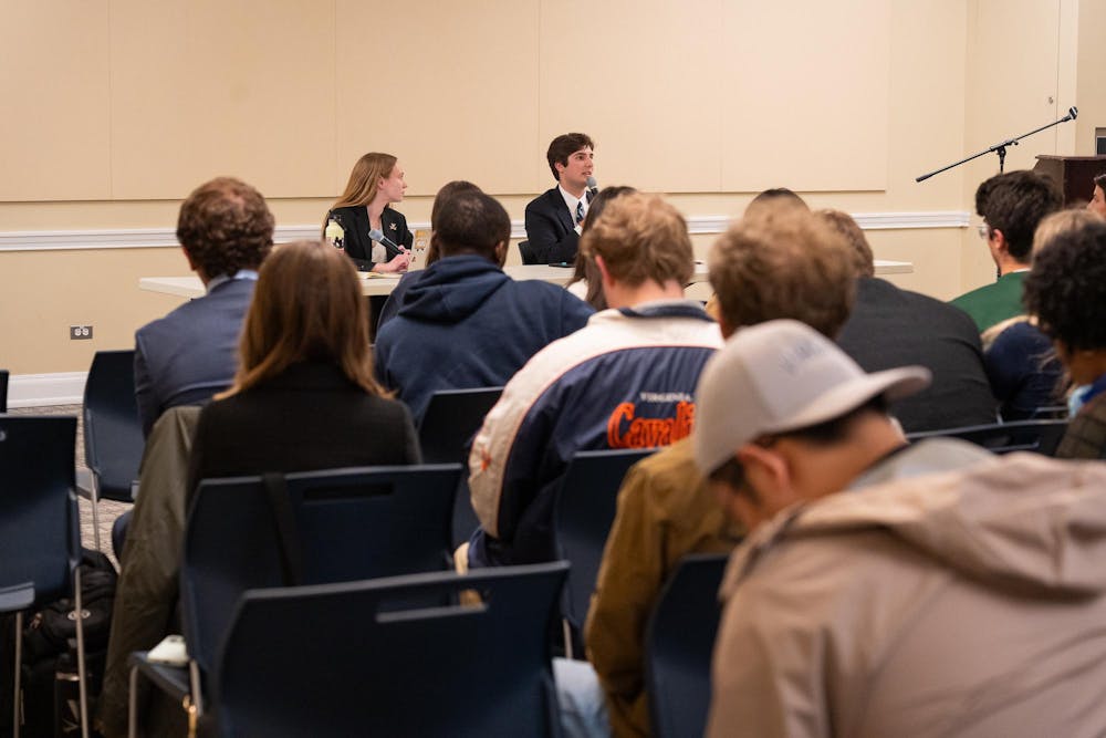 The Student Council presidential debate was held Feb. 15 