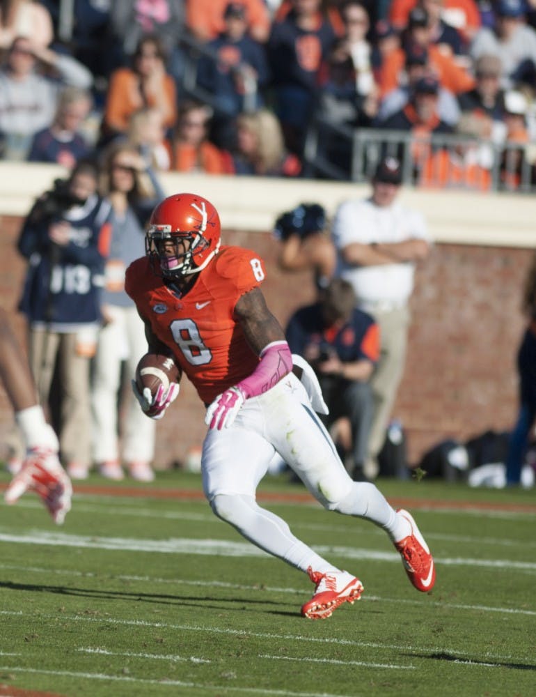 Senior receiver T.J. Thorpe transferred from North Carolina in the offseason after graduating from Chapel Hill last December. 