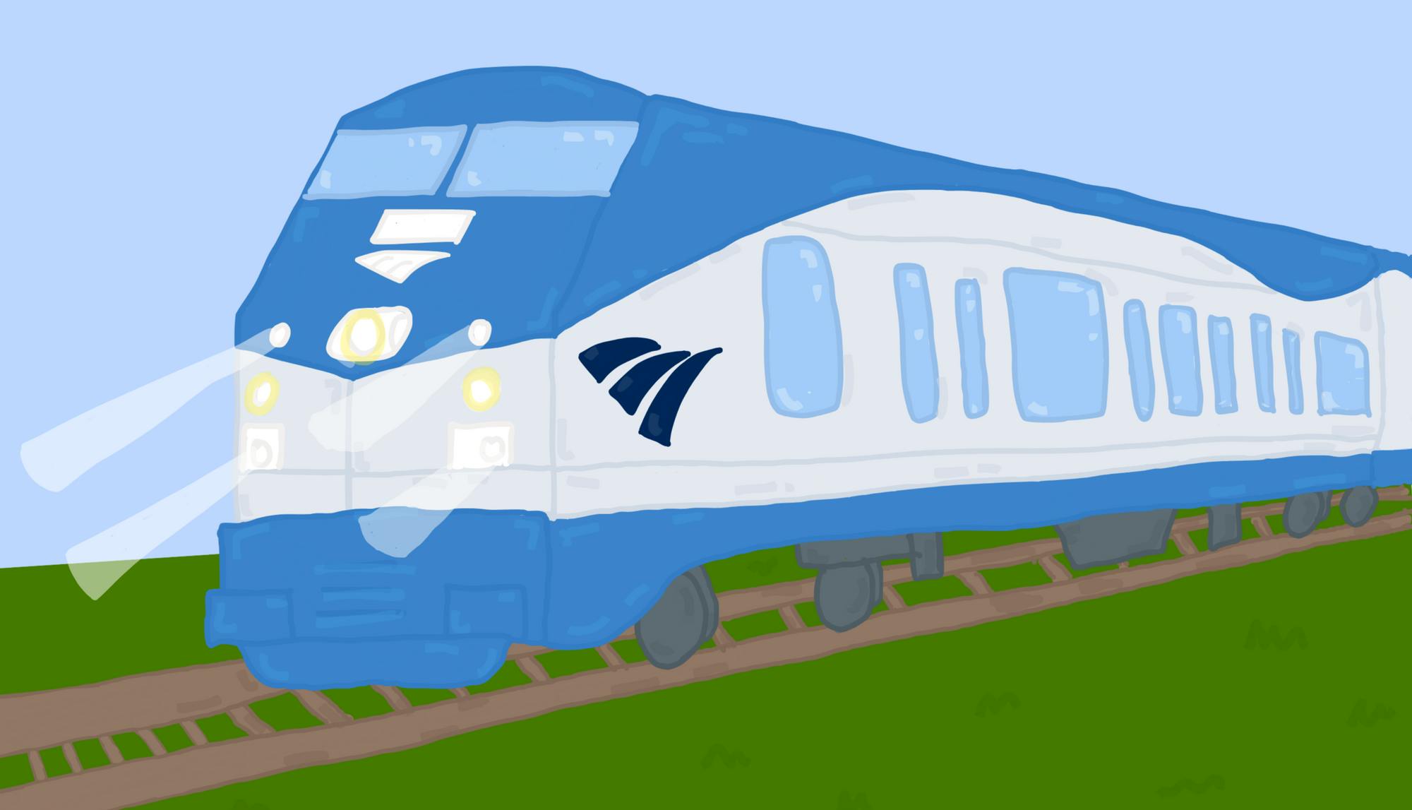 I’ve spent quite a few commutes on the Amtrak train — my ratty backpack and trusty duffle bag in tow. 