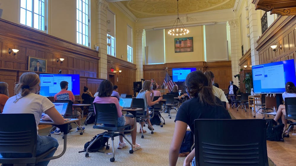 With one full week of in-person class now complete, students reflected on what, for many, had been their first time in a classroom in six months.