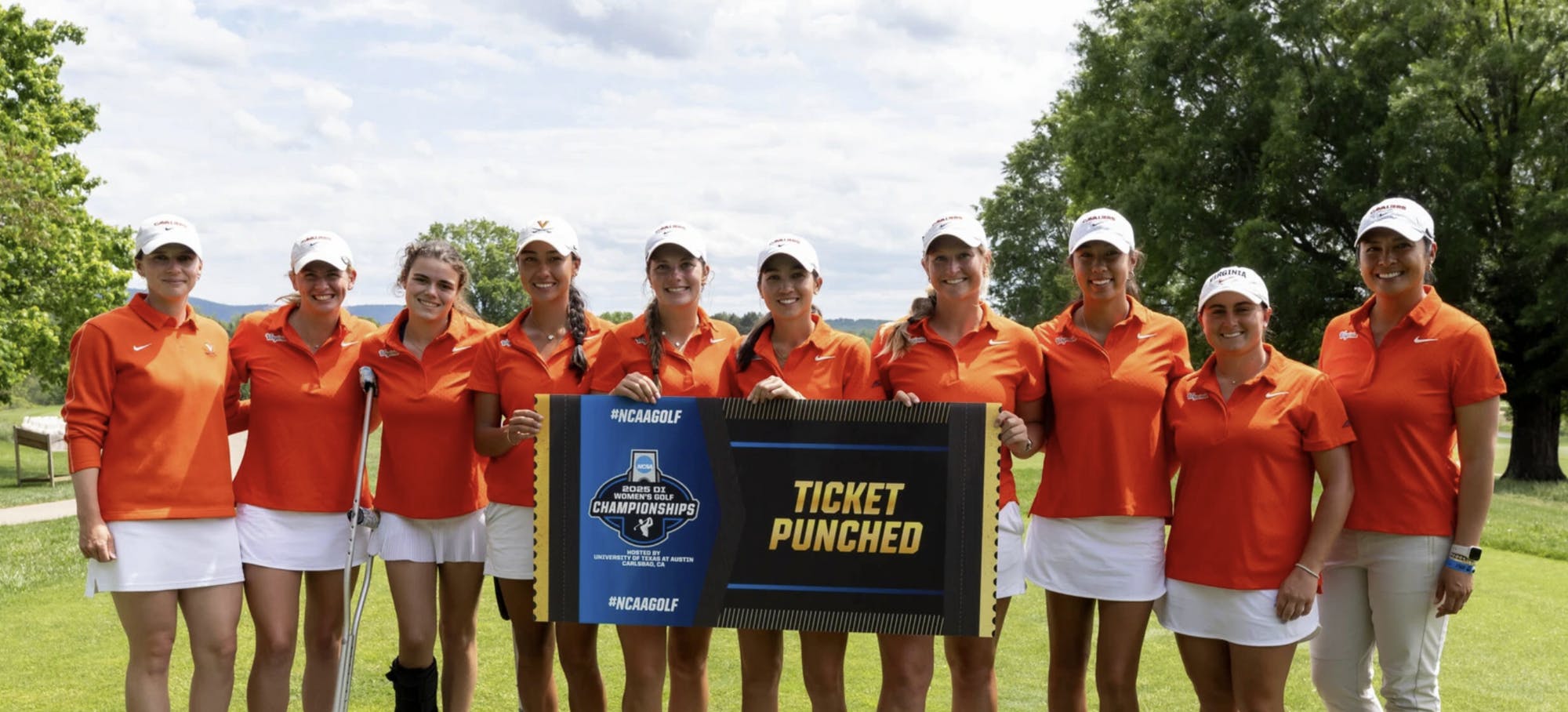 Virginia finished third to qualify for the NCAA Championships.