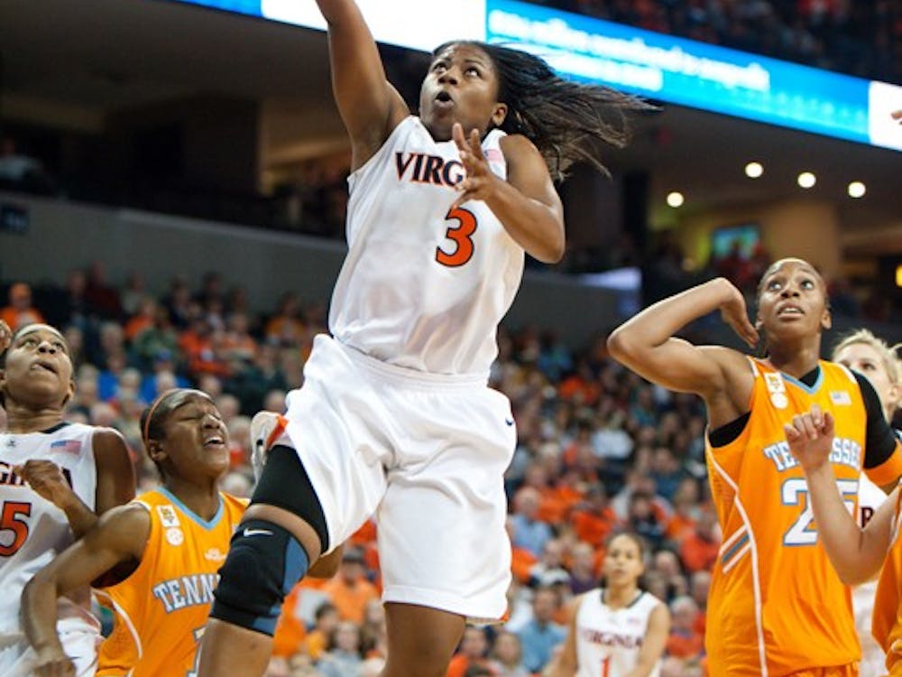 November 22; Charlottesville, VA USA; Virginia guard Paulisha Kellum. No. 12 Virginia fell to No. 6 Tennessee 77-63.
