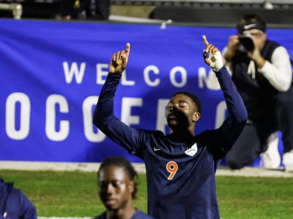 AJ Smith scored the goal that sealed it for Virginia.