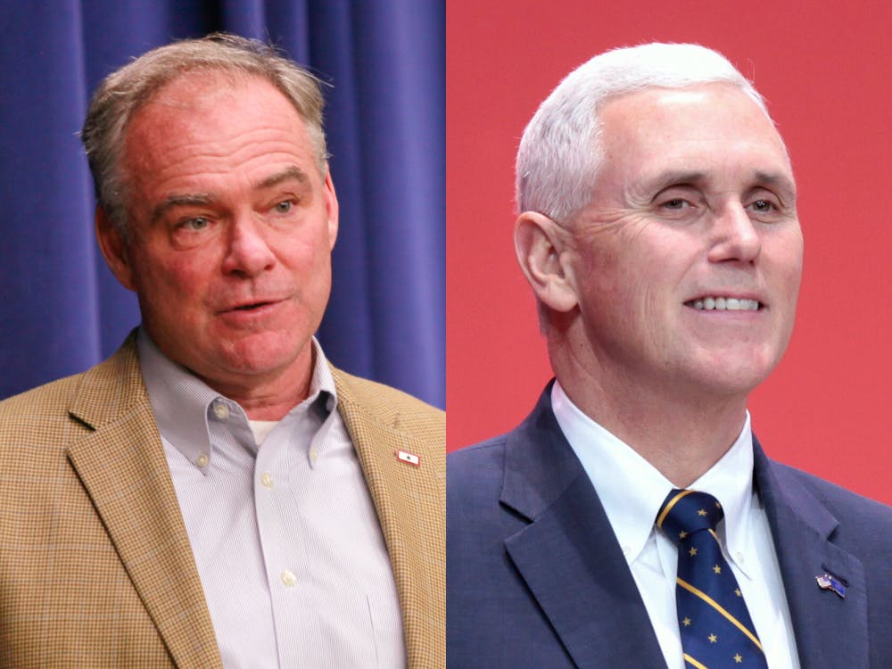 Sen. Tim Kaine is Democratic candidate&nbsp;Hillary Clinton's running mate&nbsp;and Gov.&nbsp;Mike Pence is running with GOP candidate Donald Trump.&nbsp;