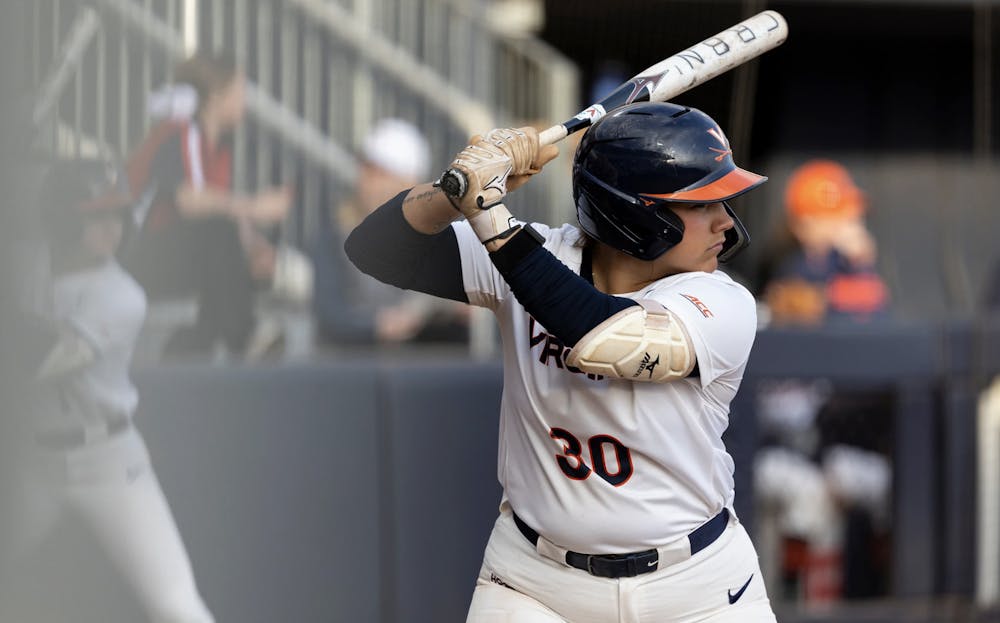 <p>Bella Cabral hit her ninth home run of the season to open the series</p>