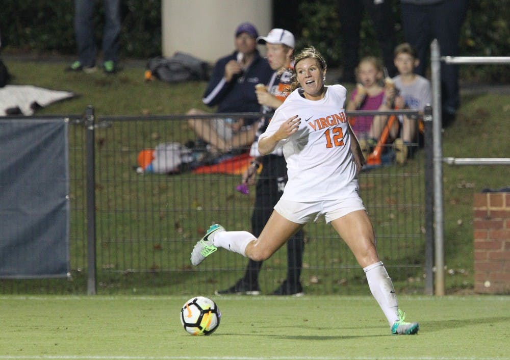 <p>Forward Veronica Latsko was selected 28th overall by the Houston Dash.</p>