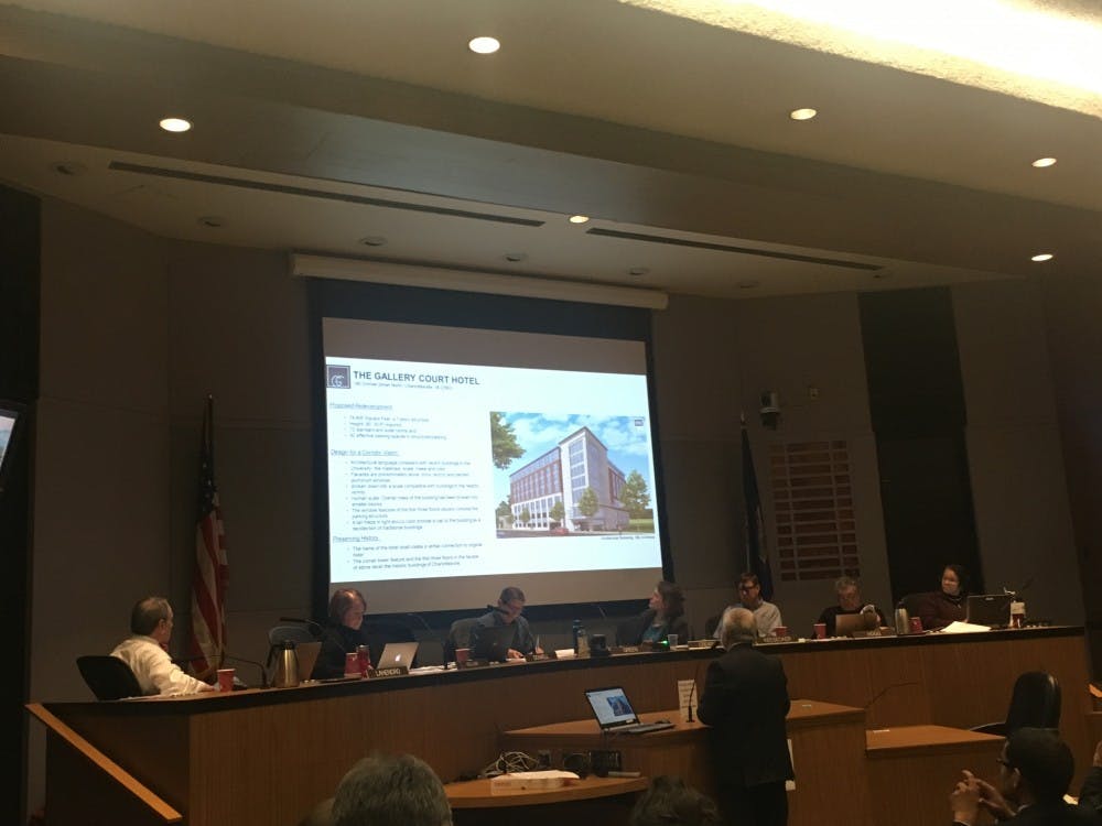 Neil Bhatt, NBJ Architecture president and the head architect for the Gallery Court Hotel, speaks about the designs for the project