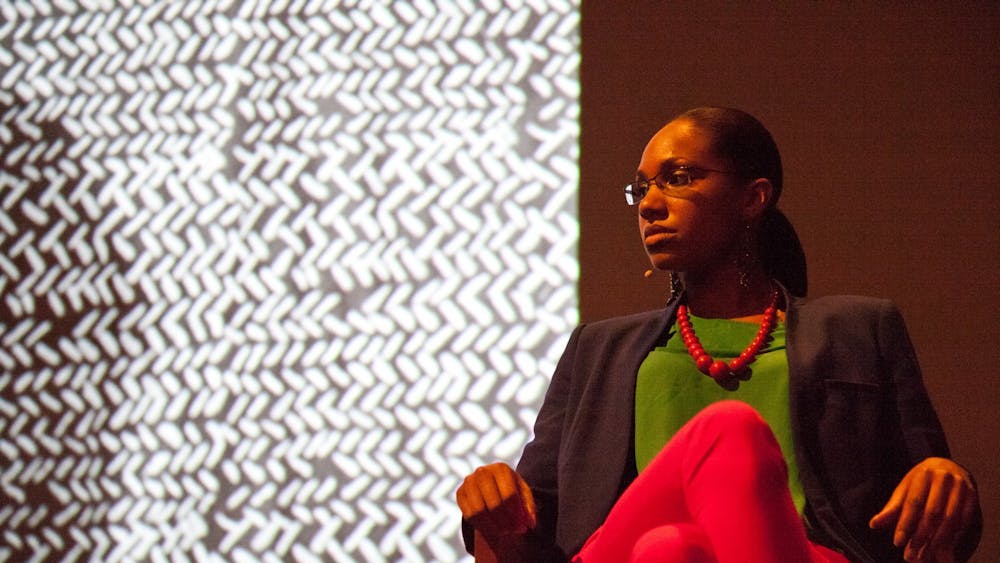 LaToya Ruby Frazier, who spoke in a virtual event hosted by the Department of Art, pictured in 2011.&nbsp;