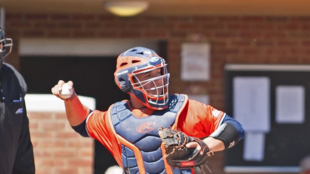 Junior catcher Matt Thaiss is helping propel a strong Virginia offense.