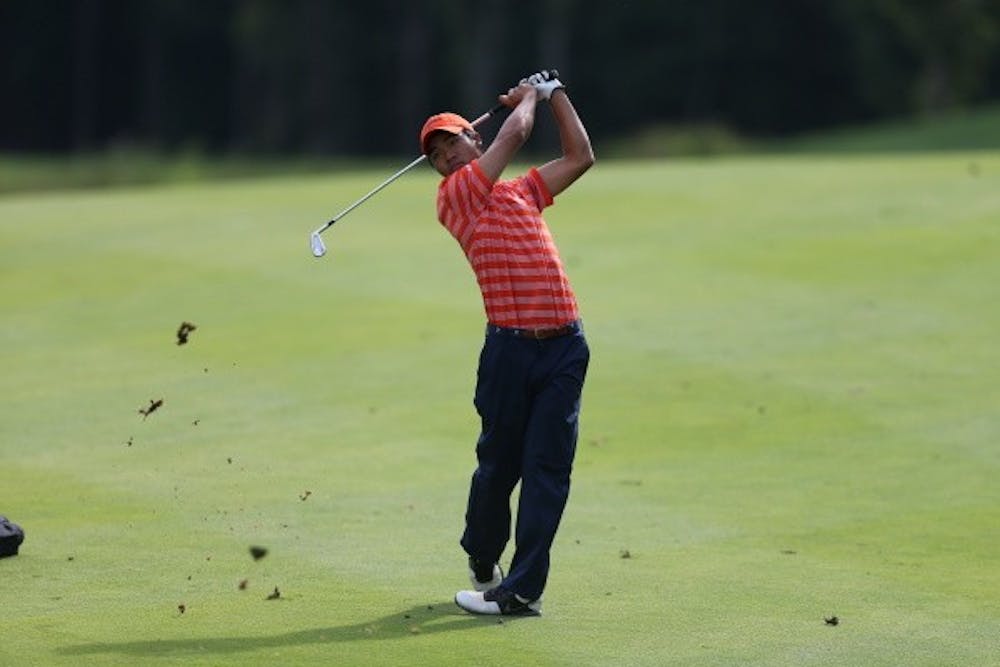 	<p>Senior Ji Soo Park finished 11th overall at 6-over 222 as the Cavaliers rallied from an early deficit in Sugar Grove, Illinois. </p>