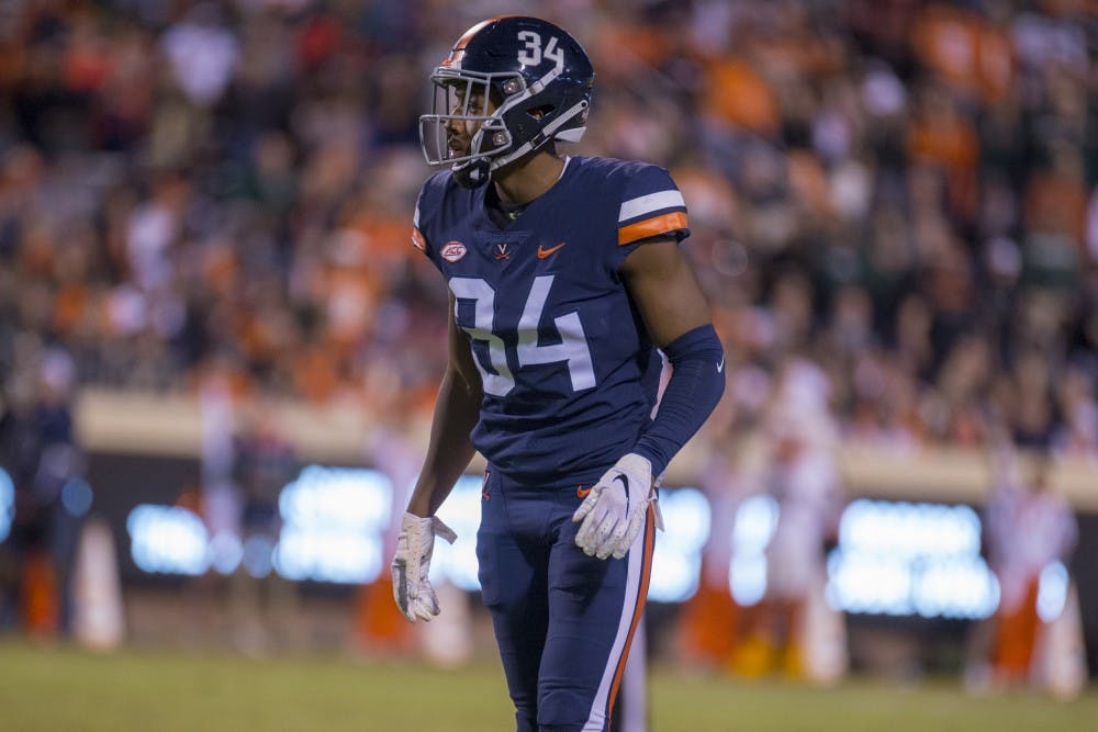 A big play by corner back Bryce Hall prevented Miami from scoring a touchdown in the second quarter.