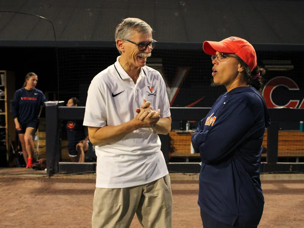 Scharf chats with Hardin postgame.