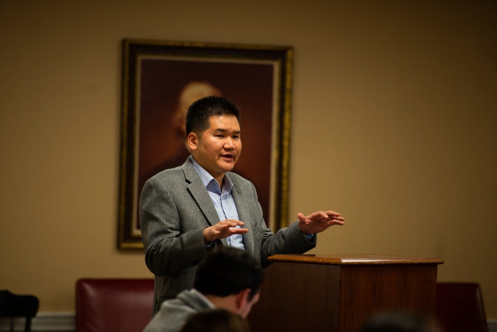 Kim proposed that the Honor Committee include an accused student’s department faculty in the sanctioning decision.&nbsp;