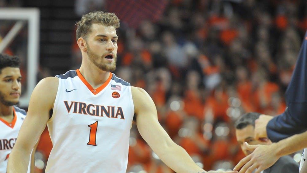 Junior forward Austin Nichols scored 11 points in his only game for Virginia Tuesday against St. Francis Brooklyn.